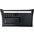 2021L Front, Driver Side Door Trim Panel - Black
