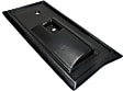 2029R Front, Passenger Side Door Trim Panel - Black