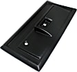 2029R Front, Passenger Side Door Trim Panel - Black