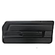 2050R Front, Passenger Side Door Trim Panel - Black
