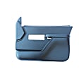 2054R Front, Passenger Side Door Trim Panel - Black