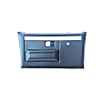 2056L Front, Driver Side Door Trim Panel - Black