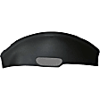 263 Dash Cover, Black, Molded; Overlay Over Factory Dash