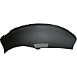 264 Dash Cover, Black, Molded; Overlay Over Factory Dash