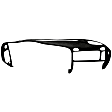 269 Dash Cover, Black, Molded; Overlay Over Factory Dash