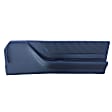 4017R Front, Passenger Side Door Trim Panel - Black