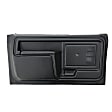 4040L Front, Driver Side Door Trim Panel - Black