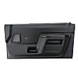 4046R Front, Passenger Side Door Trim Panel - Black