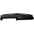 915 Dash Cover, Black, Molded; Overlay Over Factory Dash