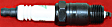 CR43TS Spark Plug, Sold Individually, Professional Conventional Series