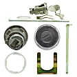 D1425B Professional Series Trunk Lock - Chrome, Direct Fit, Sold Individually