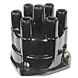 D323R Professional Series Distributor Cap - Black, Direct Fit, Sold individually