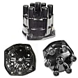 D323R Professional Series Distributor Cap - Black, Direct Fit, Sold individually