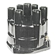 D323R Professional Series Distributor Cap - Black, Direct Fit, Sold individually