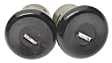 1978 GMC C25 Suburban - Door Lock Cylinder, Black Finish, Front Door, Set of 2