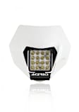 2856850002 LED Headlight, Clear Lens, White Interior