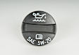 FC234 GM Original Equipment Series Oil Filler Cap - Black, Plastic, Direct Fit, Sold individually