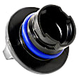 FC257 Oil Filler Cap - Black, Plastic, Direct Fit, Sold individually