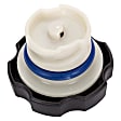 FC261 Oil Filler Cap - Black and White, Plastic, Direct Fit, Sold Individually