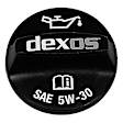 FC271 Oil Filler Cap - Black, Plastic, Direct Fit, Sold individually
