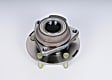 FW304 Front, Driver or Passenger Side Wheel Hub, With Bearing, GM Original Equipment Series