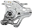 2010 Hyundai Tucson - Front, Passenger Side Power Window Regulator, Without Motor,  With Panel, OE Replacement Series
