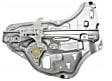 2011 Hyundai Tucson - Rear, Driver Side Power Window Regulator, Without Motor,  With Panel, OE Replacement Series