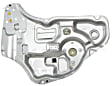 2011 Hyundai Tucson - Rear, Driver Side Power Window Regulator, Without Motor,  With Panel, OE Replacement Series