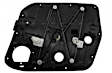 380414 Front, Driver Side OE Replacement Series Power Window Regulator, Without Motor