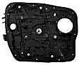 2015 Hyundai Santa Fe Sport - Front, Driver Side Power Window Regulator, Without Motor, With Door Panel, OE Replacement Series