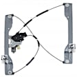 383400 Front, Driver Side OE Replacement Series Power Window Regulator, With Motor