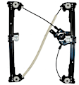 384302 Crew Cab Pickup Rear, Driver Side OE Replacement Series Power Window Regulator, Without Motor