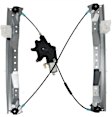 386934 Front, Driver Side OE Replacement Series Power Window Regulator, With Motor