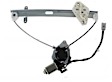 2002 Acura RSX - Front, Driver Side Power Window Regulator, With Motor, OE Replacement Series