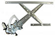 389044 Front, Driver Side OE Replacement Series Power Window Regulator, With Motor