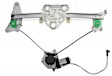 389309 Front, Passenger Side OE Replacement Series Power Window Regulator, With Motor