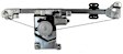 82309 Rear, Passenger Side OE Replacement Series Power Window Regulator, With Motor