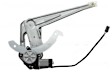 83186 Front, Driver Side OE Replacement Series Power Window Regulator, With Motor