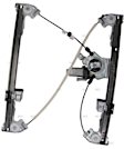 83268 Rear, Driver Side OE Replacement Series Power Window Regulator, With Motor