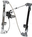 83268 Rear, Driver Side OE Replacement Series Power Window Regulator, With Motor