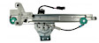 86981 Rear, Driver Side OE Replacement Series Power Window Regulator, With Motor