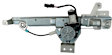 86981 Rear, Driver Side OE Replacement Series Power Window Regulator, With Motor