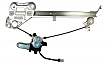 88985 Front, Passenger Side OE Replacement Series Power Window Regulator, With Motor