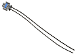 PT2311 Direct Fit ABS Wheel Speed Sensor Connector, Sold Individually