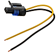 PT2386 Direct Fit Automatic Transmission Output Shaft Speed Sensor Connector, Sold Individually