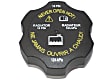 RC111 GM Original Equipment Series Radiator Cap - Round, 18 lbs., Black, Plastic, Sold Individually