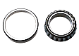 1997 Chevrolet C2500 Suburban - Rear, Outer Wheel Bearing, 10.50 Ring Gear Saginaw-American Axle, TIMKEN LM104949-LM104911, GM Original Equipment Series