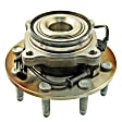 SP580310A Front, Driver or Passenger Side Wheel Hub, 8 Lugs, With Bearing, Sensor Included, Gold Series