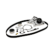 TCKWP281 Timing Belt Kit, 2.0L, 4Cyl Water Pump Included