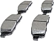 ACT1011 Front Pro-ACT Series Ceramic Brake Pad Set